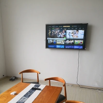 Flat panel 55 inch UHD LED LCD smart interactive whiteboard for smart classroom kids with anti-glare function