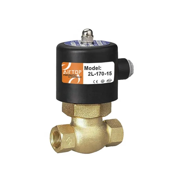 2L(US )Series Solenoid  Guide Type Brass Solenoid Valve