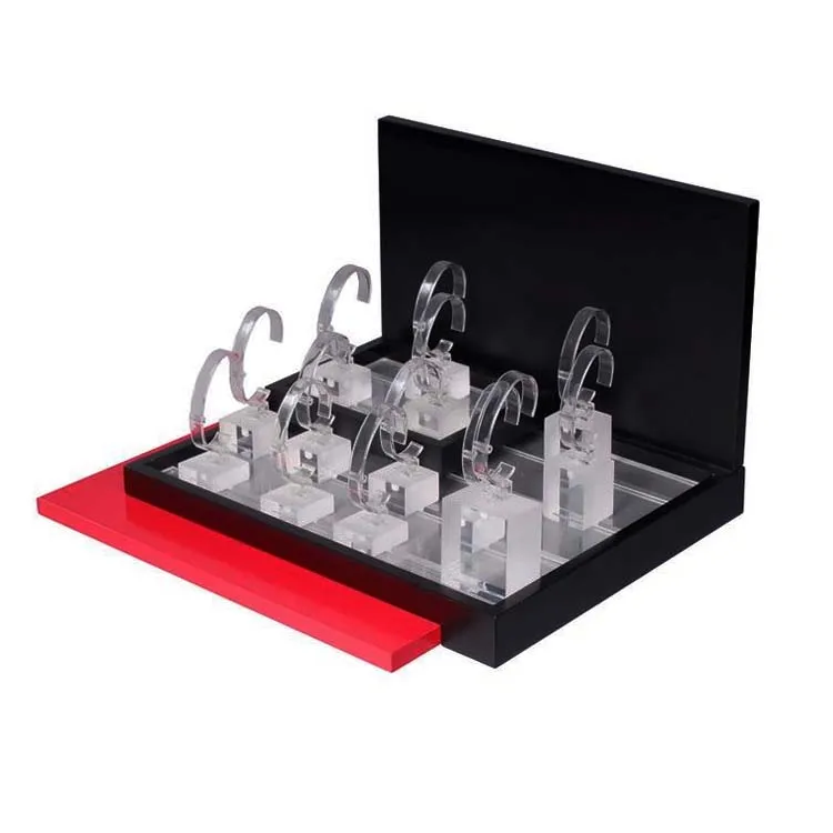 Fashinable столешницы рука ЖК блок часы дисплей