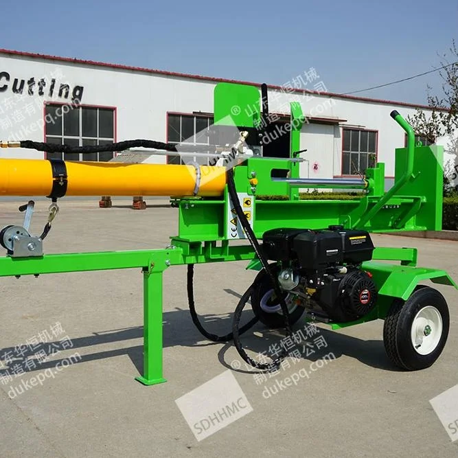 
Hot selling Used Gas Hydraulic Log Splitter with Design Easy Put to Vertical Position 
