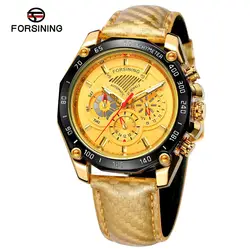 2023 Forsining new design luxury men watch 3 ATM water resistant automatic movement relogio masculino