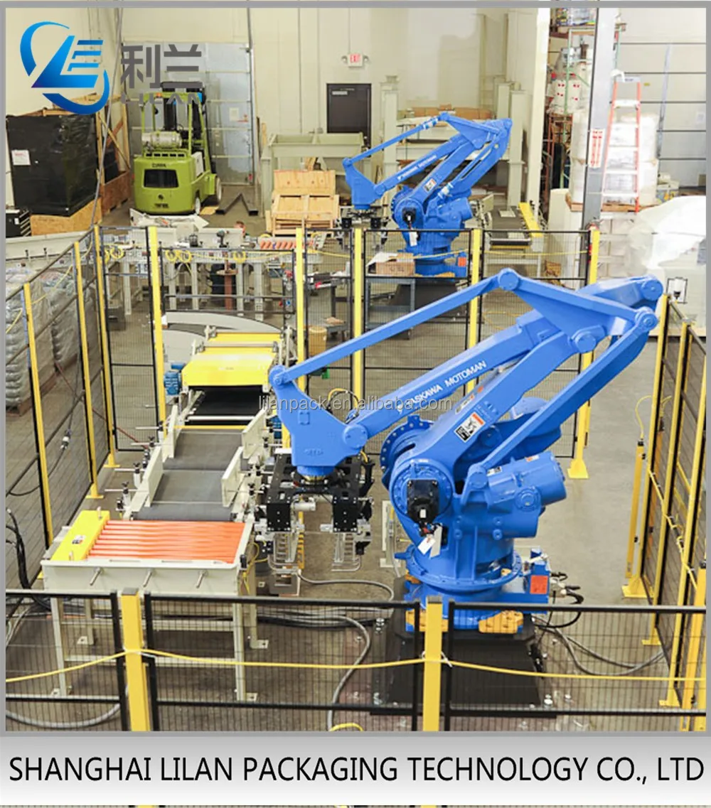 Производство широко используется high end качество автоматической случае паллетизатор робот