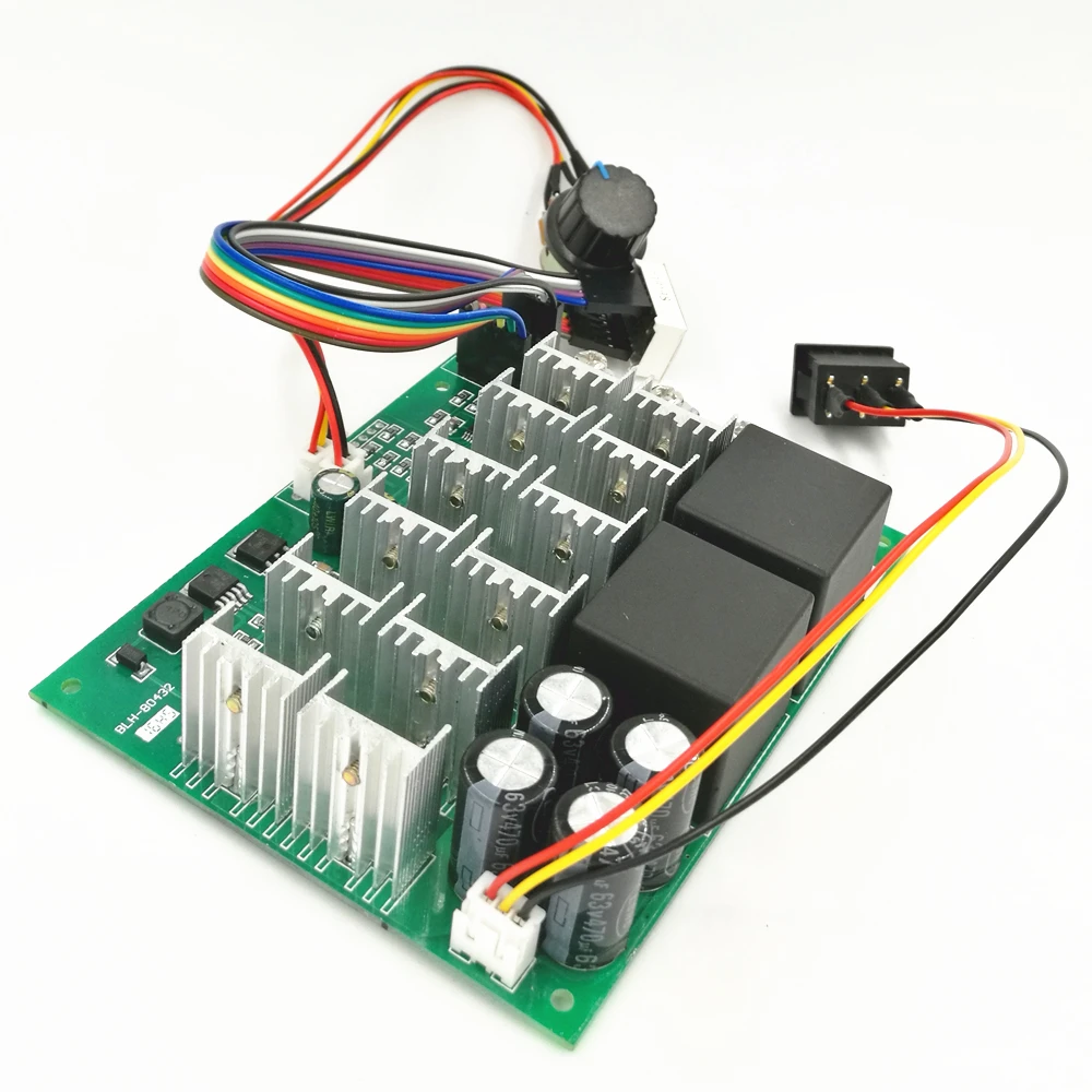 DC 12V 60A 3000W Motor Speed Controller With Reverse Switch