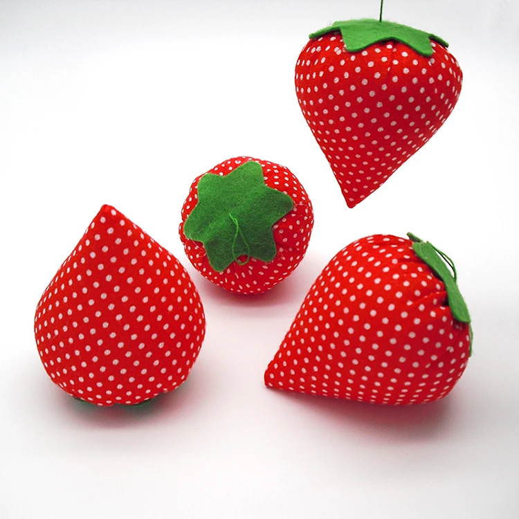 Free shipping Strawberry Pin Cushion needlework sewing kit E163