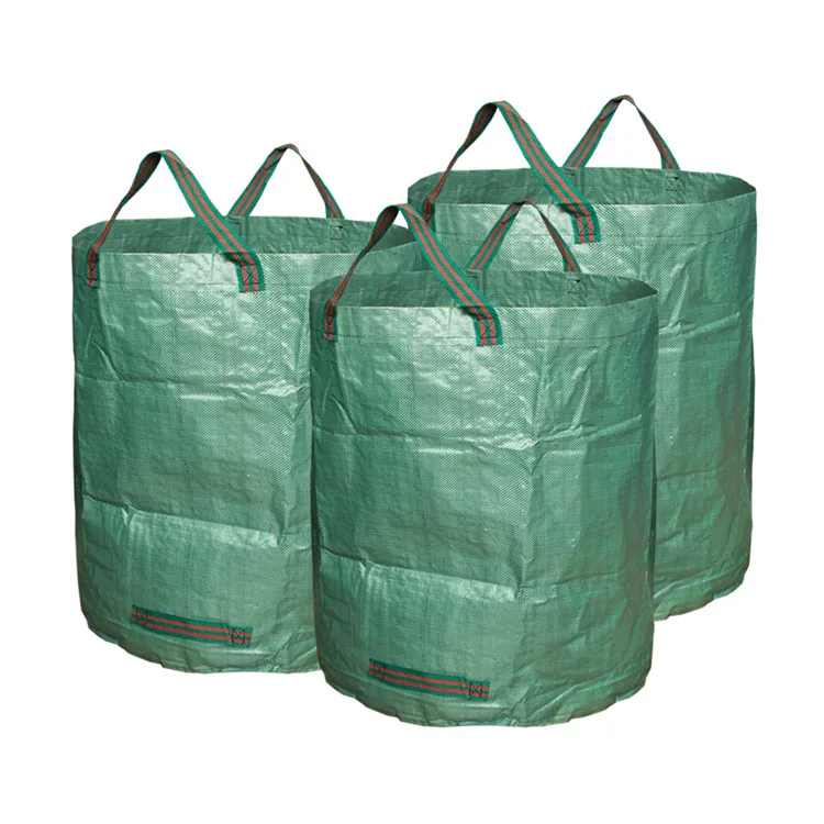 Vegetable planting bag leaf bag garden garbage bag 3 in a set