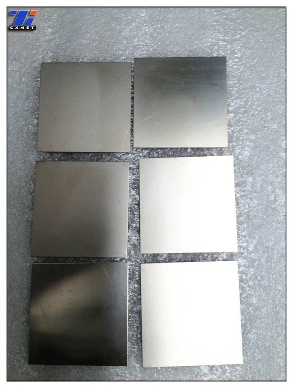 
W1 99.95% pure ASTM B760 tungsten sheet/plate metal 