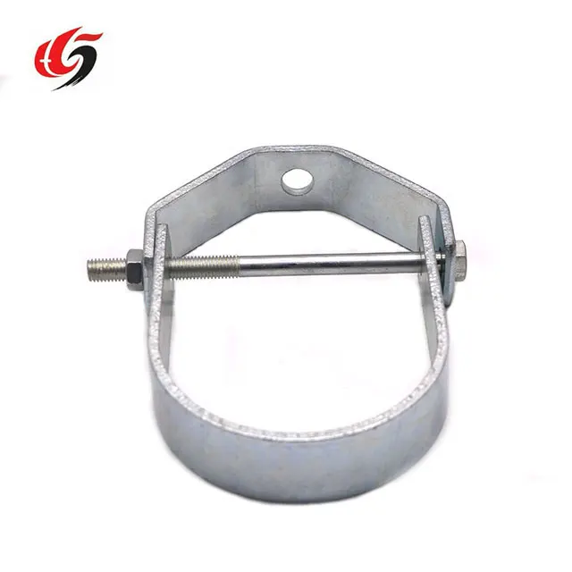 
China factory supply Steel Adjustable Rubber lined Clevis Hanger Pipe Clamps 