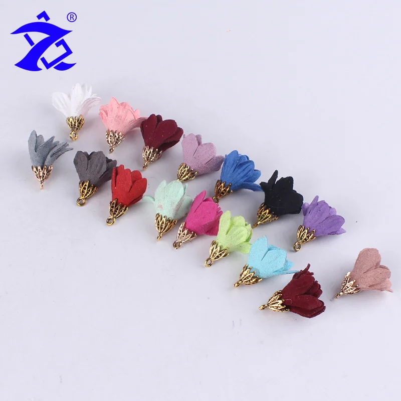 Fashion New Style Flower Shape Decorative Tassel with ring