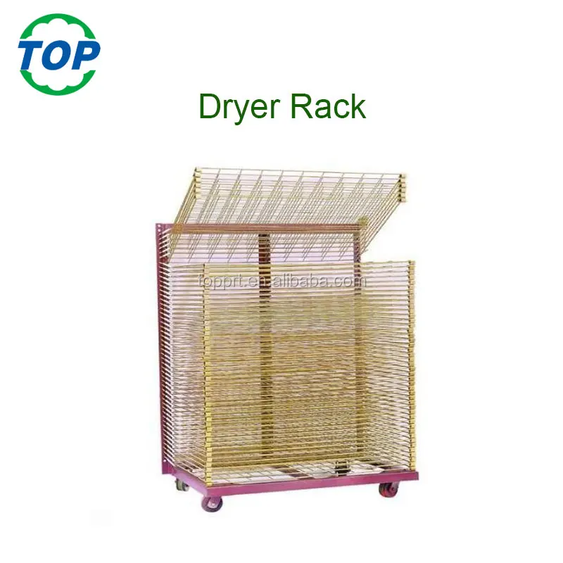 Silk screen printing drying racks