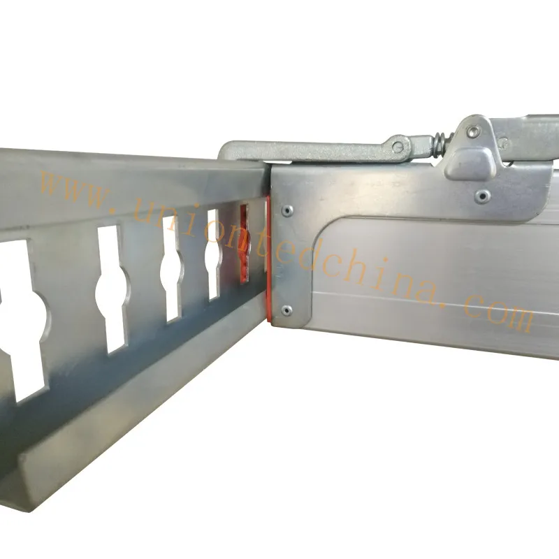 125x30mm aluminium 2400-2700mm steel plate chuck 8.3kgs truck cargo lock plank