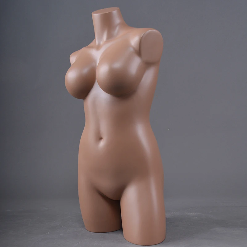 very sexy female brown skin fancy big chest/bust woman mannequin secret display