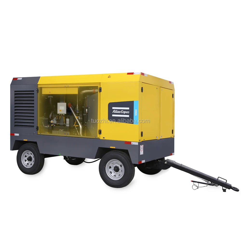 high pressure Atlas Copco XATS1200 Portable diesel air compressor