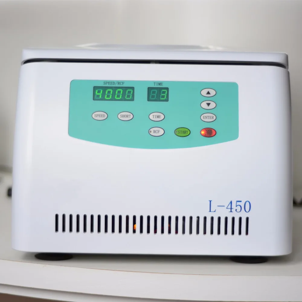 4000RPM 20mlx12 DC Brushless Motor Medical Equipment Plasma Lab Centrifuge L-450