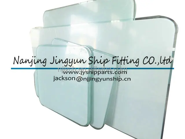 
boat toughened glass 