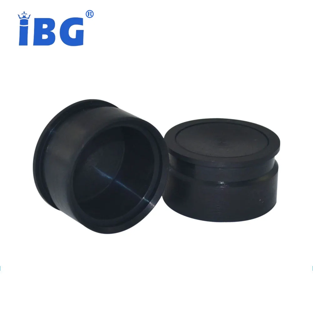 Shower rod protect rubber end caps rectangular seal