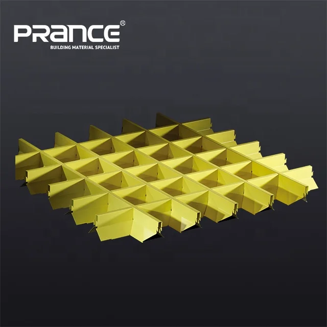 Wholesale aluminum open metal grid aluminum suspended ceiling