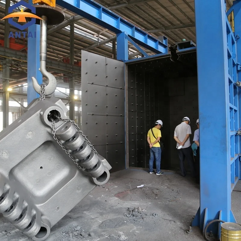 Hook type shot blasting machine for blasting and painting cylinder China supplier