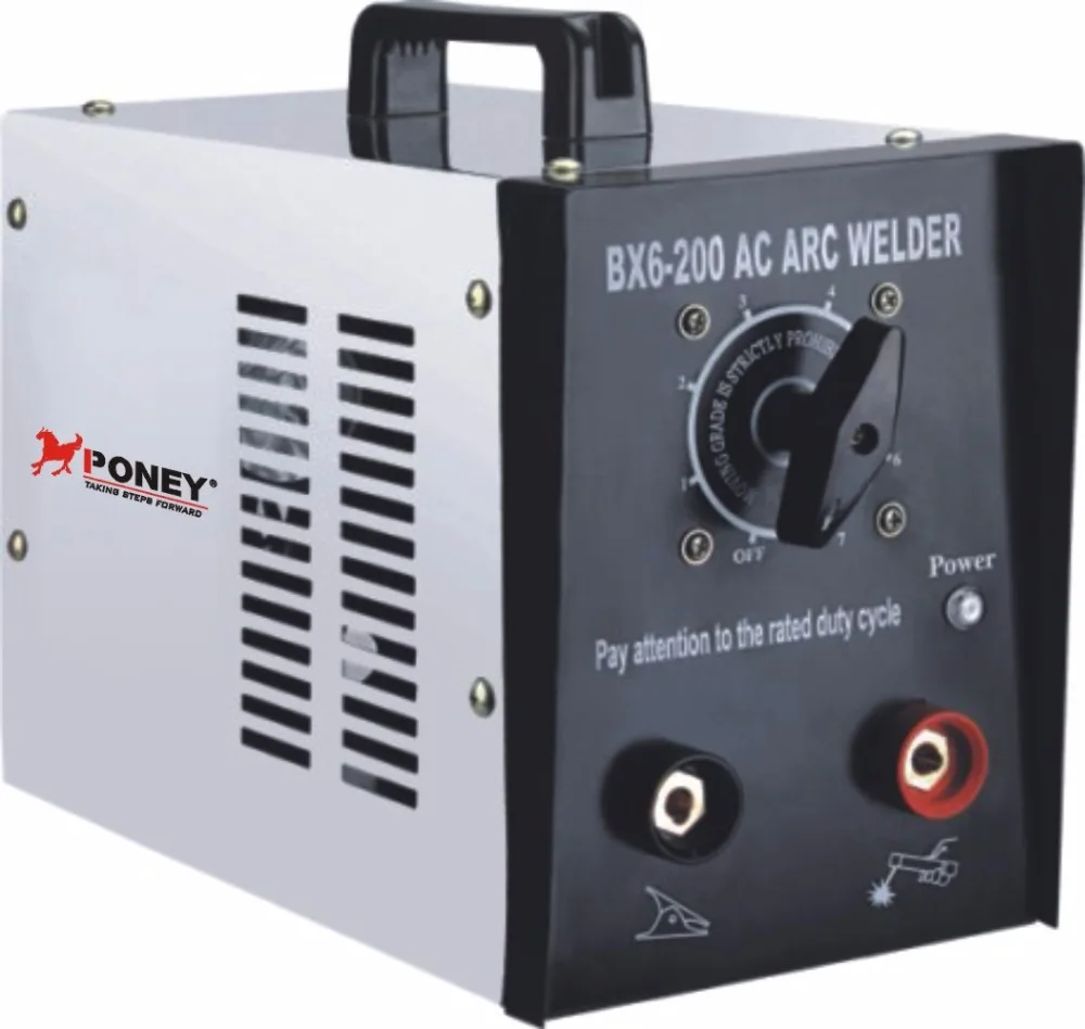 AC TRANSFORMER ARC WELDER BX6-200 PONEY