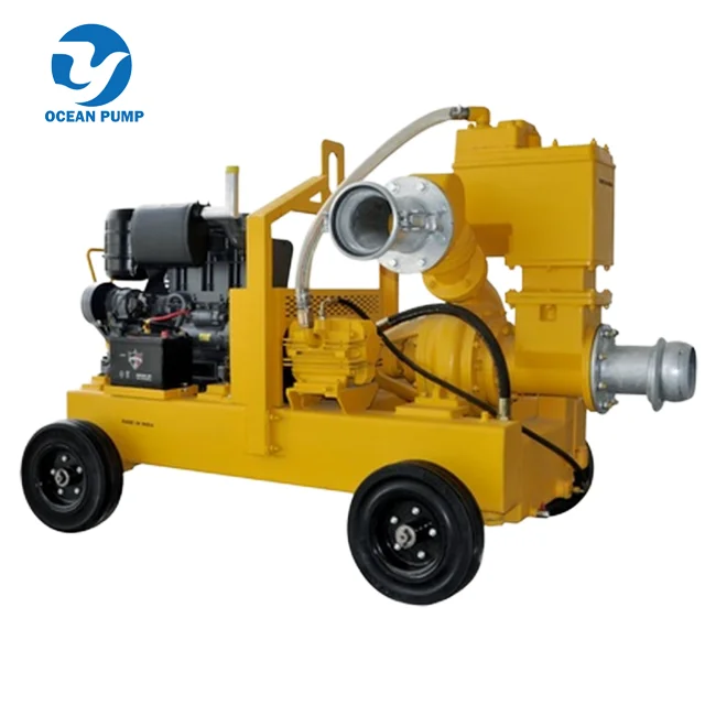High Quality Dewatering Pumps Diesel Engine Driven