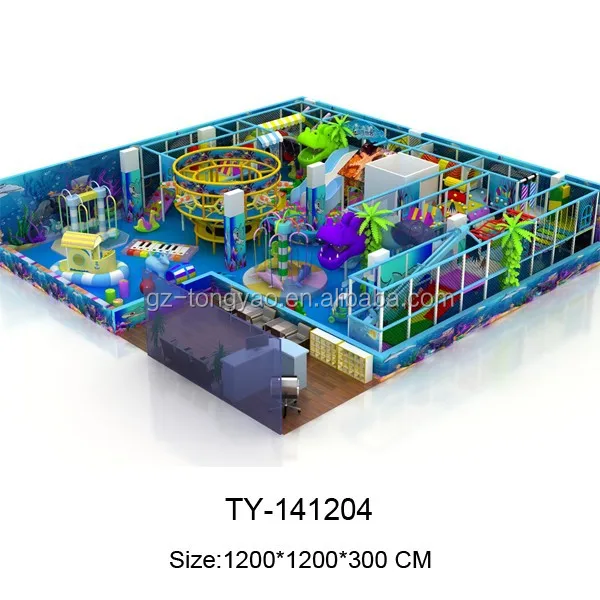 amusement park soft play slides ball pit children play ground playground equipment