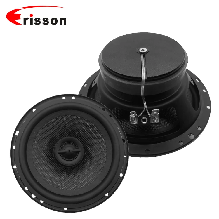6.5 INCH 88dB FIBERGLASS  CONE CAR AUDIO COAXIAL SPEAKERS