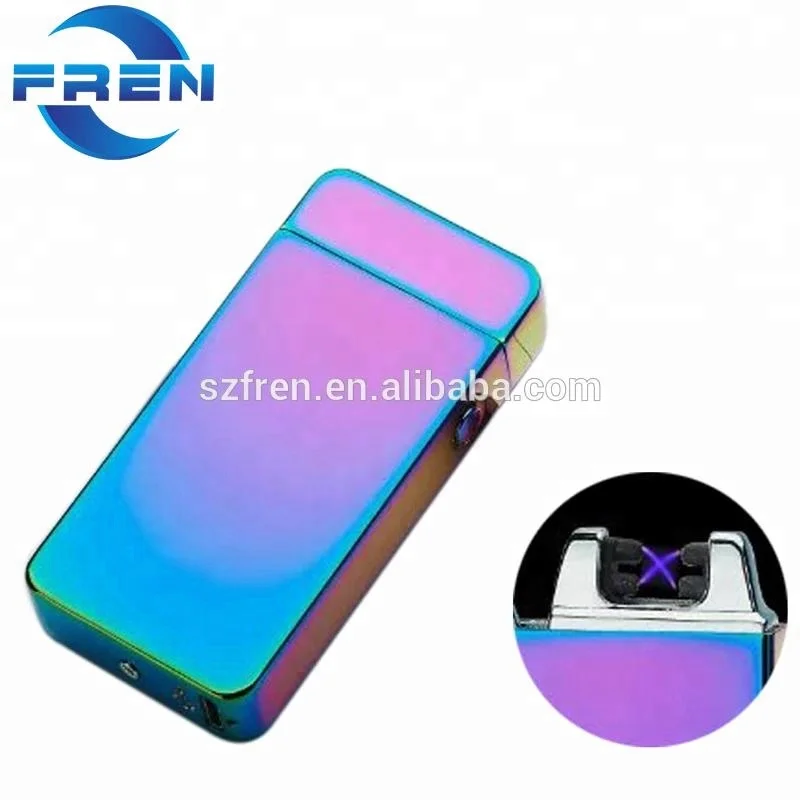 Best Christmas Gift Wholesale Electric Rechargeable USB Plasma Cigarette Lighters Custom Logo Lighters Smoking