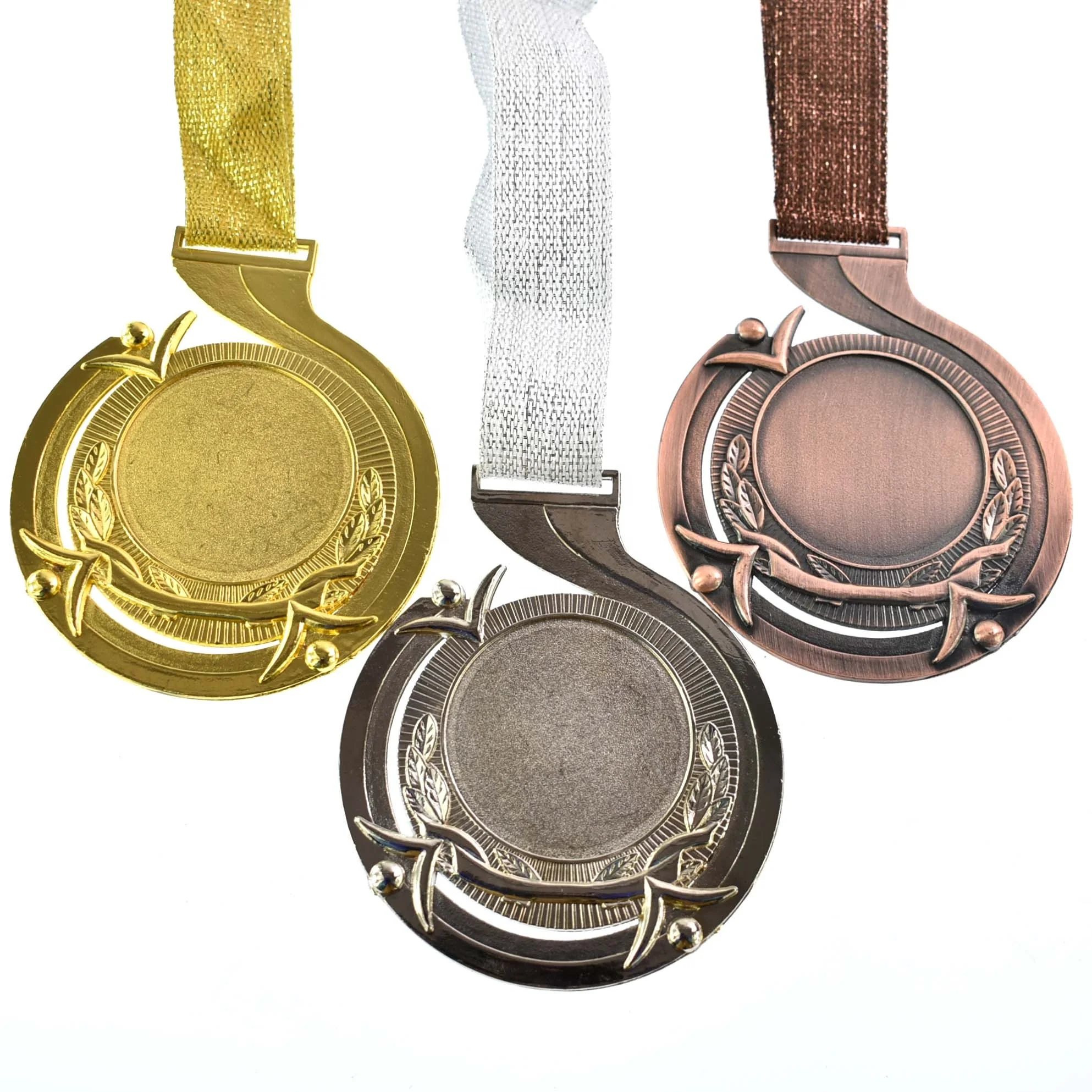 Металлическая медаль из цинкового сплава с простыней