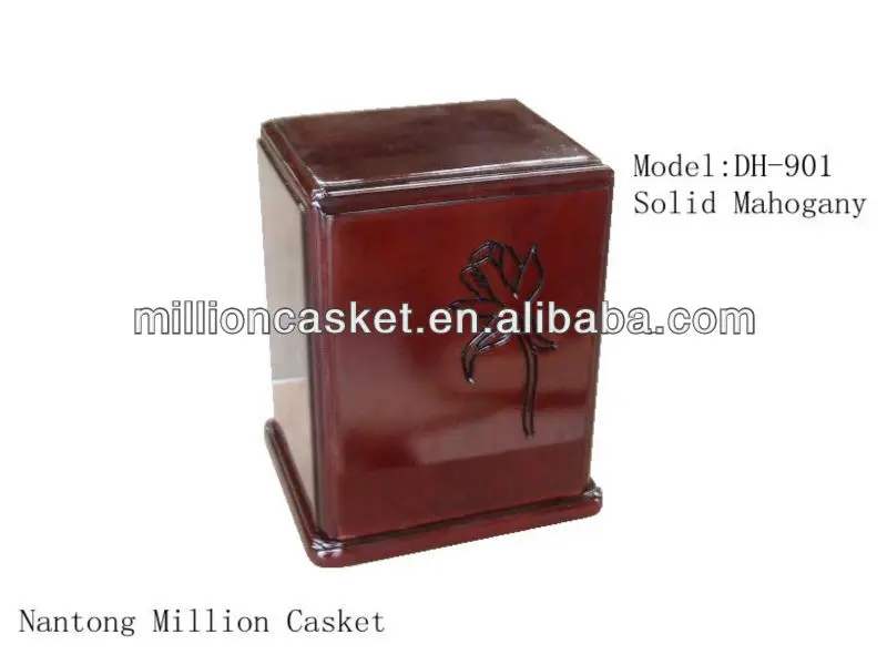 DH-90 small wood box urn