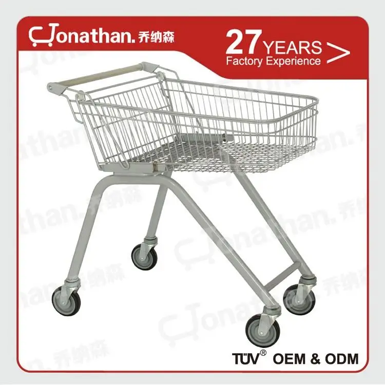 70L high safety TUV certified metal trolley with wheels