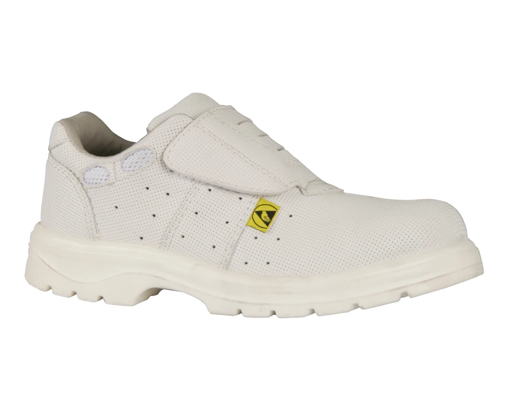 food factory and cleaning room microfiber slip resistant safety shoes SC-8819