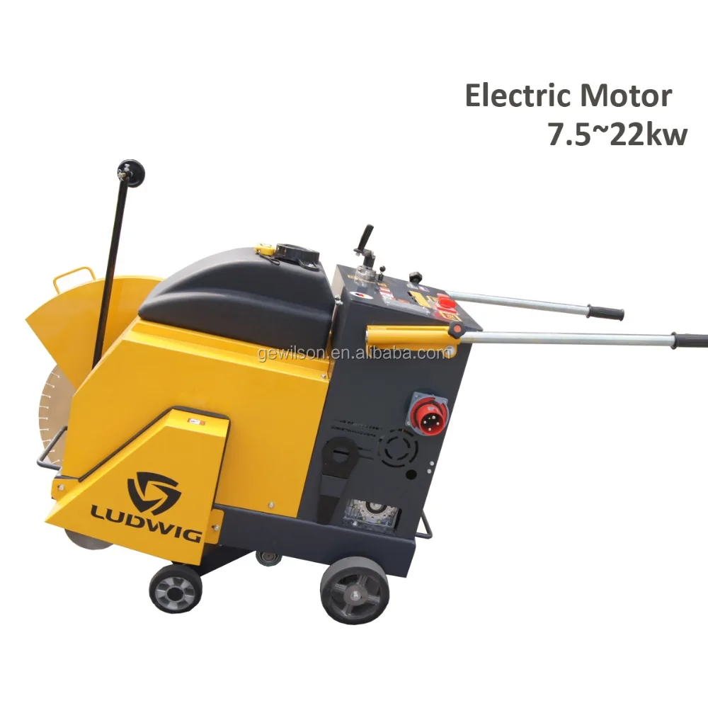 Electric Concrete Floor Cutter Saw Machine with max.42cm cutting depth