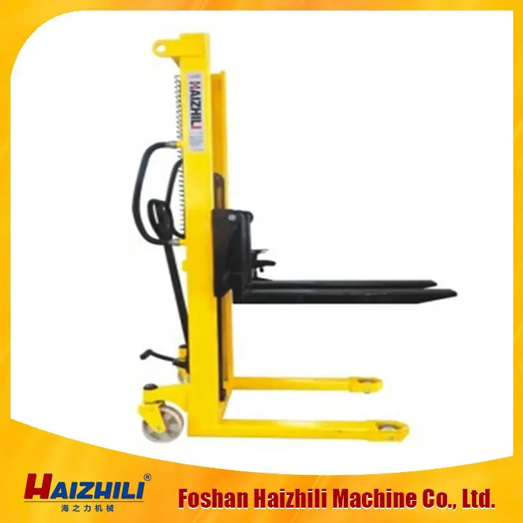 1-2Ton Arm Loader Manual Hydraulic Stacker