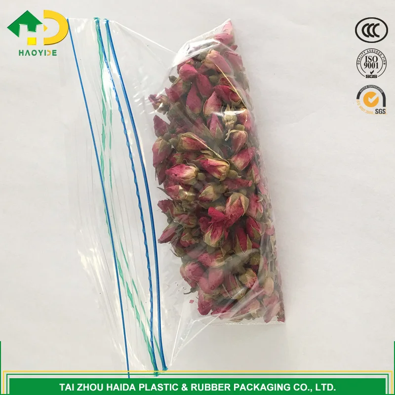 Factory Price Reusable Food Storage Frosted Ziplock Bag