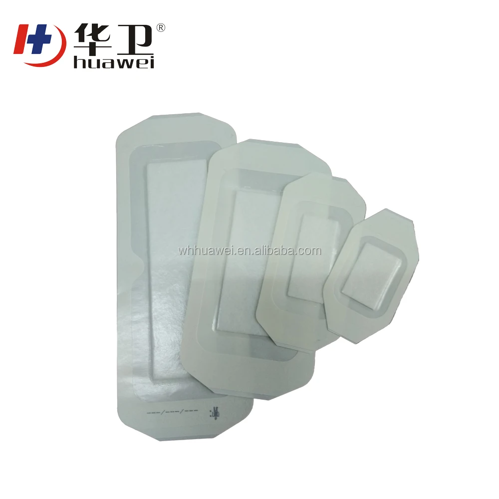 surgical medical wound care transparent island wound dressing