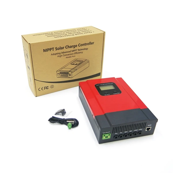 DC24V/48V MPPT 20A/30A/40A/50A/60A MPPT Solar Charge Controller 60A For Solar Power System