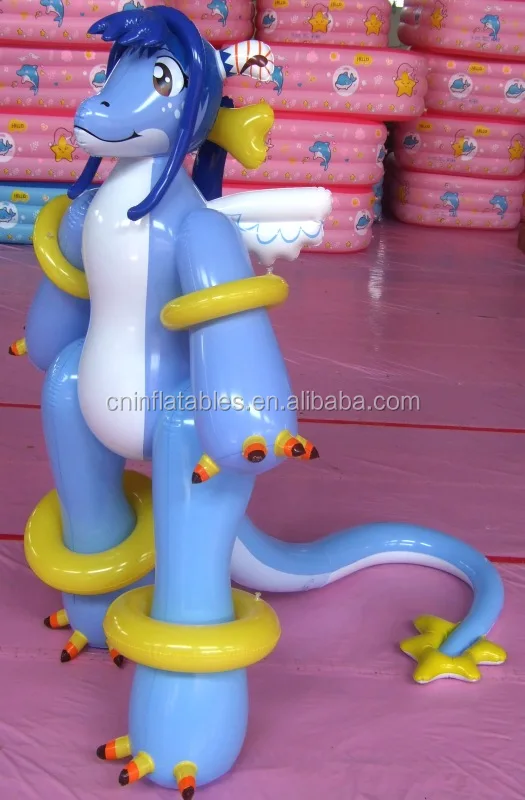 2016 Hot sale inflatable toy angel dragon matte for sale