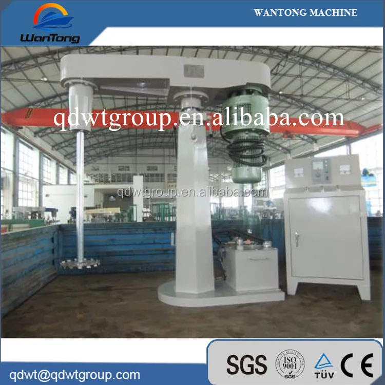 1000L hydraulic lift emulsion paint mixing machine