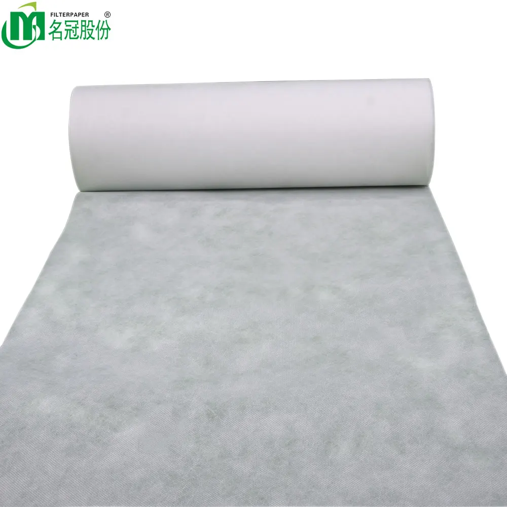 Spunbond high filtration accuracy lube oil filter paper