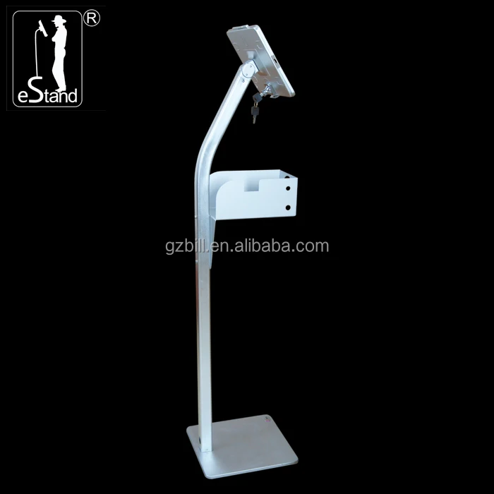 eStand BR24009 tablet restaurant ordering/ payment kiosk lock for ipad mount case