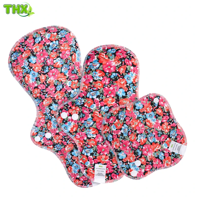 THX cloth pads menstrual cloth sanitary pads for ladies charcoal menstrual feminine cloth pads