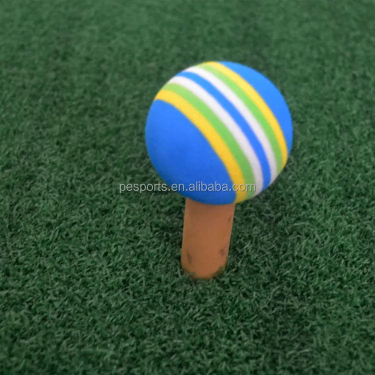 PLAYEAGLE Foam Golf Ball EVA Rainbow Sponge Golf Training Balls colorful golf practice ball
