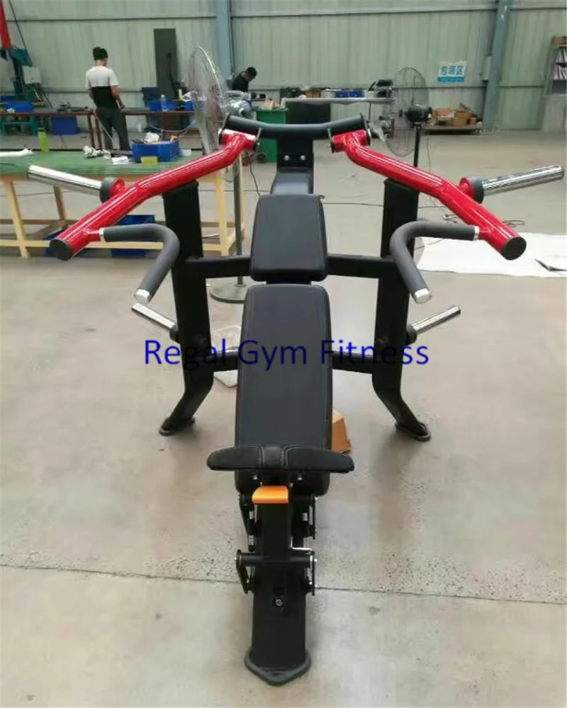 Strength Plate Loaded Machine Shoulder Press Gym Equipment