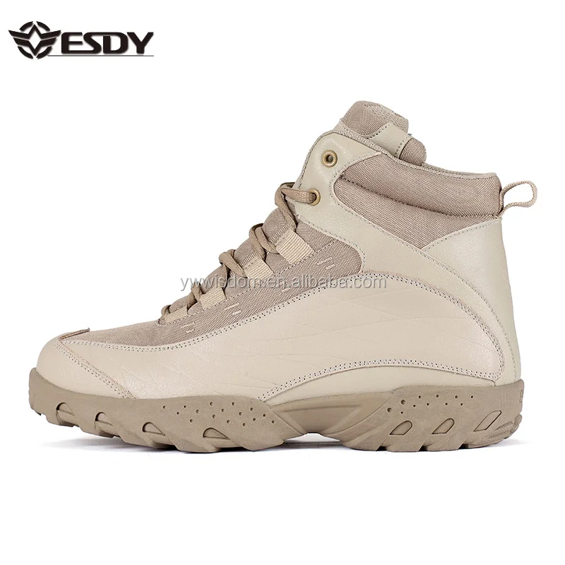 ESDY 2 Colors Outdoor Sports Boots Hiking Hunting Shoes Waterproof Camo Tactical Assault Desert Boots