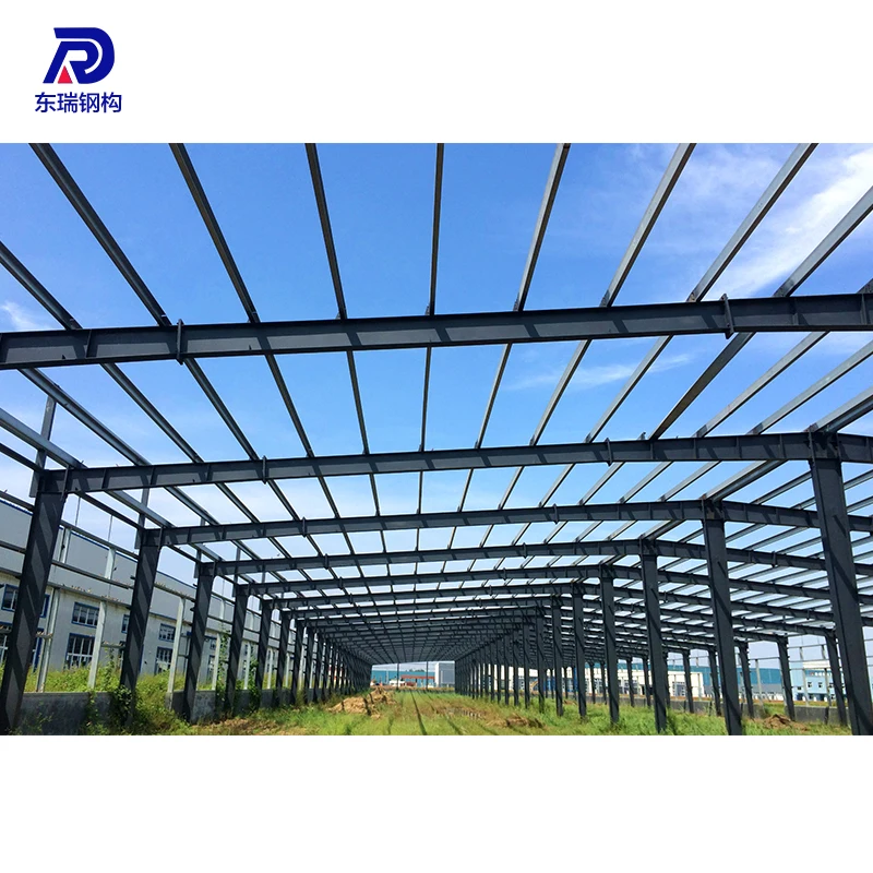 
low cost prefabricated structural steel warehouse 