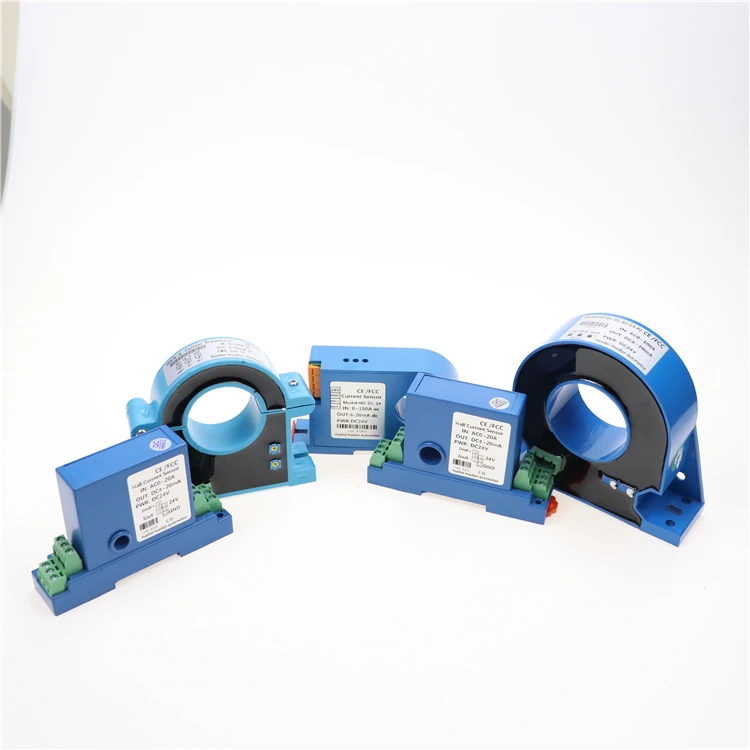 35mm hole size 20a AC/DC 2-wire 0 10v output current transmitter