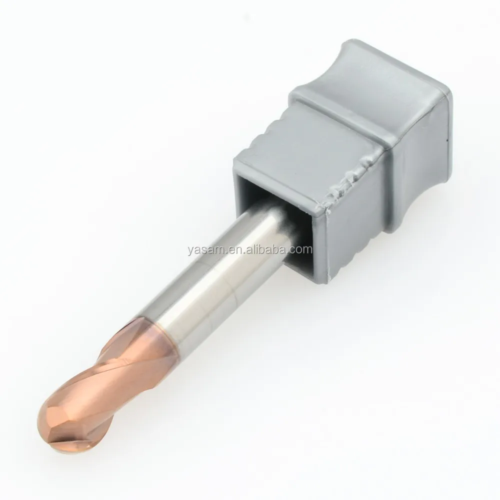CGS 600S R3X6X50L 68HRC 8000RPM for high speed cutting and high hard cutting solid ball nose end mill