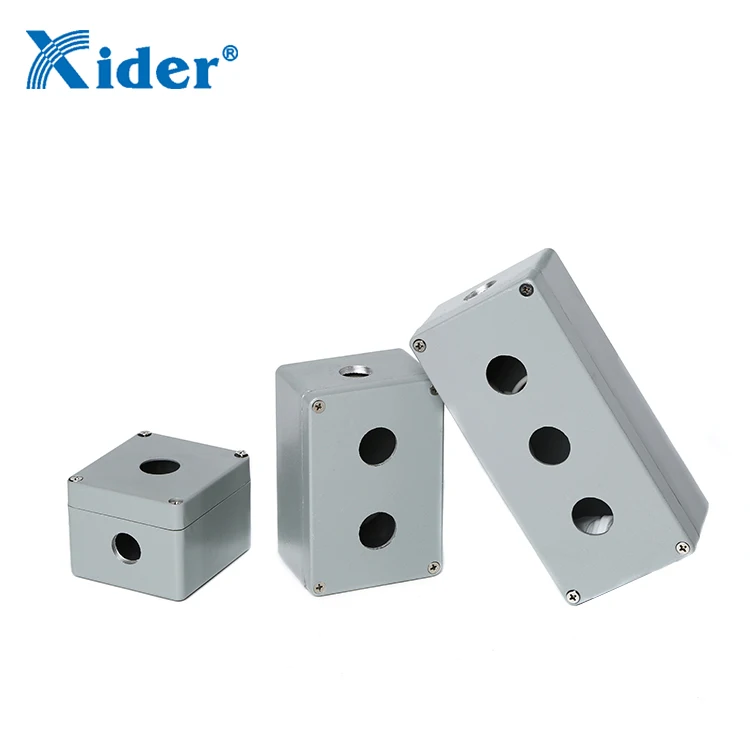 
metal explosion proof push button box 