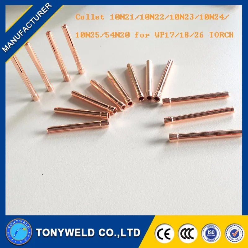 tig welding collet body 10N24 2.4mm for wp18 welding torch