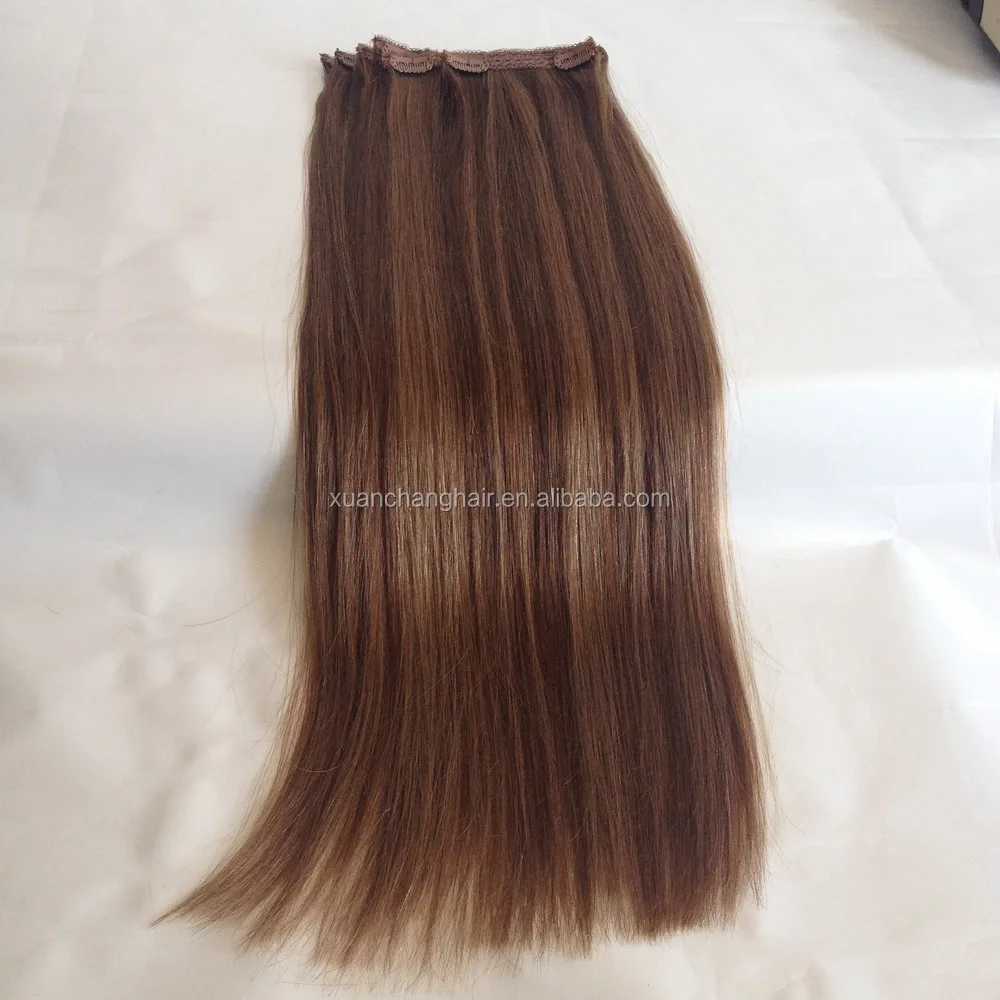 real human hair extensions full head Clip in hair extension