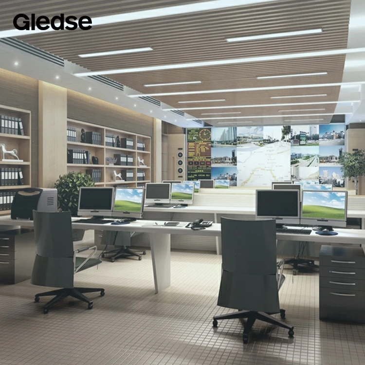 
1.2m LED Linear Light 26W Flat Surface Mounted/Suspended Office 1200mm LED Batten Light 